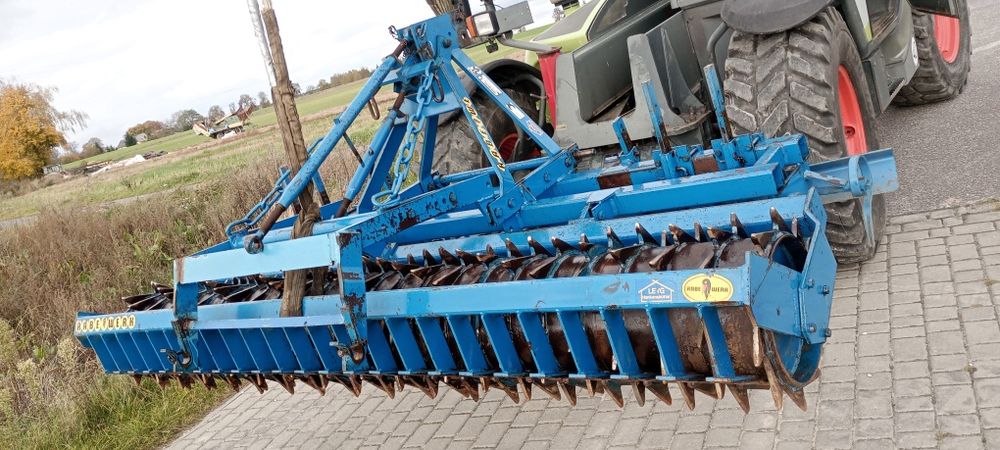 Rabe Werk Lemken agregat uprawowy 3m wał pakera włóka