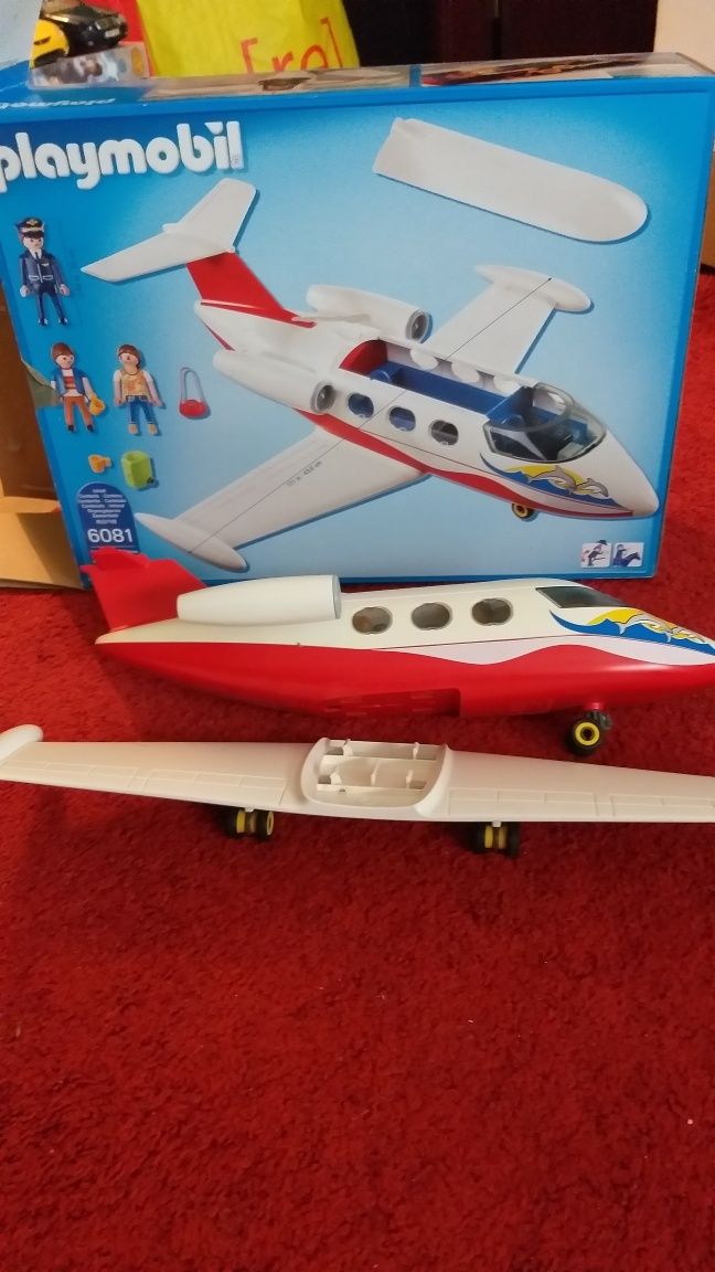 Playmobil avião bonecos