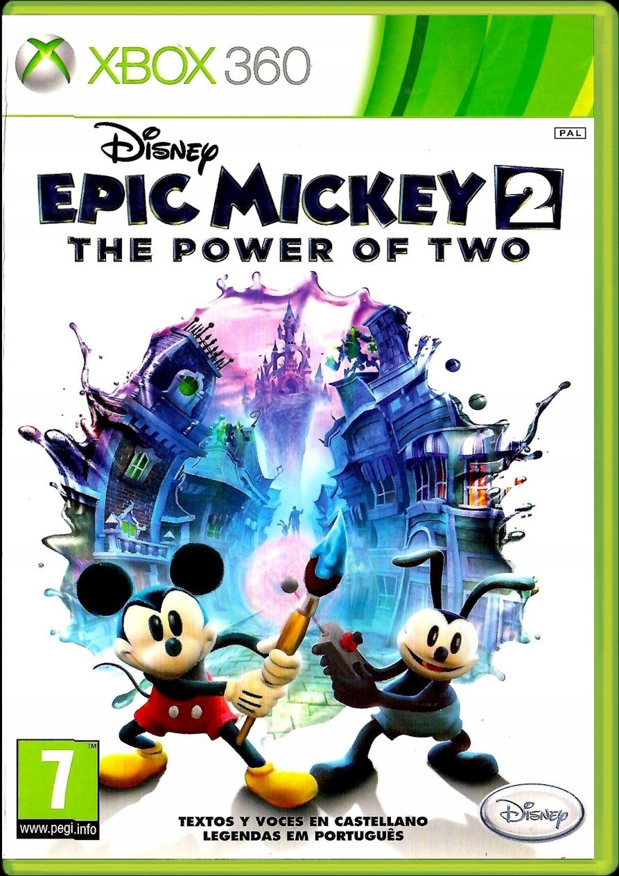 Xbox 360 Disney Epic Mickey 2 The Power Of Two