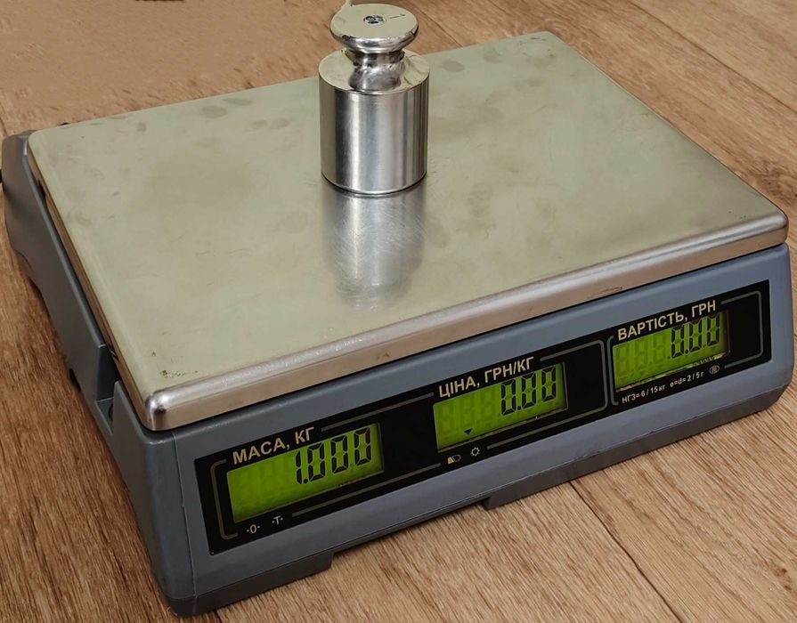 Весы CAS EM 15R, rs232, 15кг