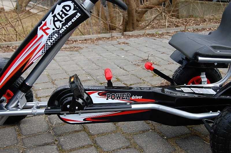 Mega Gokart Pompowane koła do 60kg