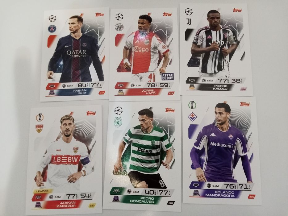 Match attax  topps 25/26