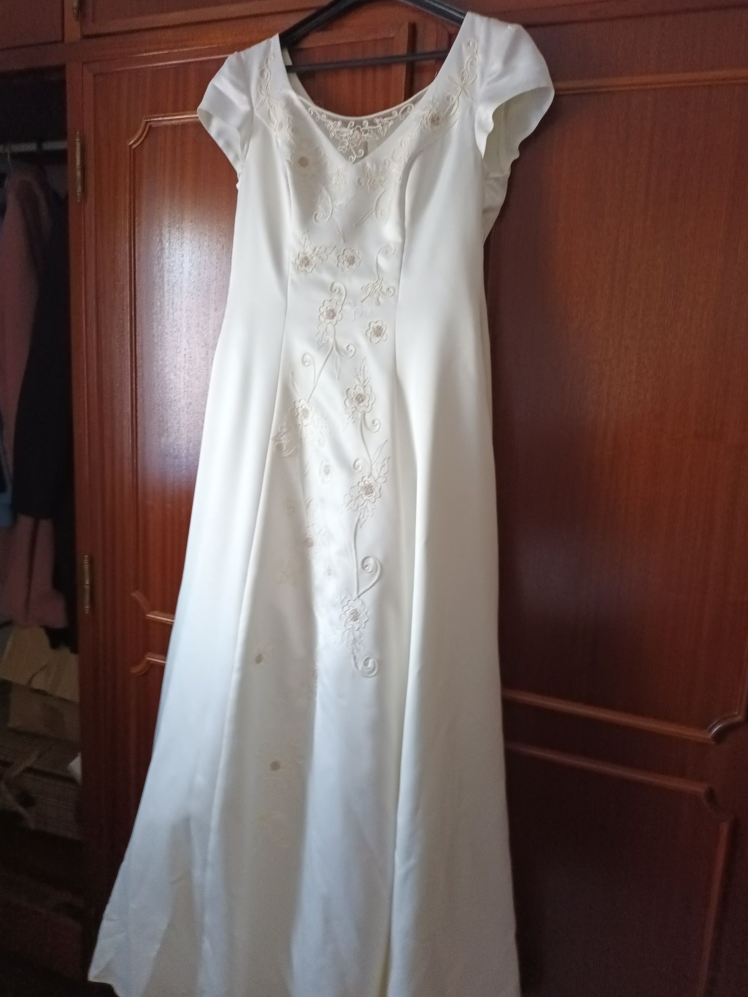 Vestido noiva bordado