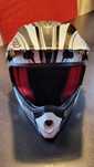 Kask dziecięcy Cross Enduro ISPIDO 58 cm M / wnętrze 51 CM
