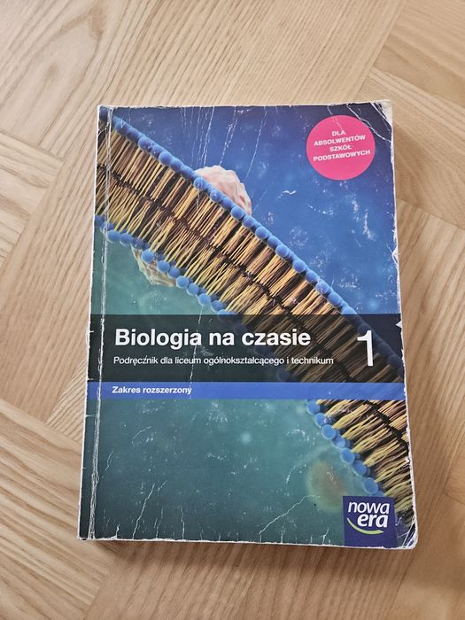 Biologia na czasie 1 Nowa Era zakres rozszerzony