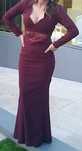 Vestido de Cerimónia Bordeux