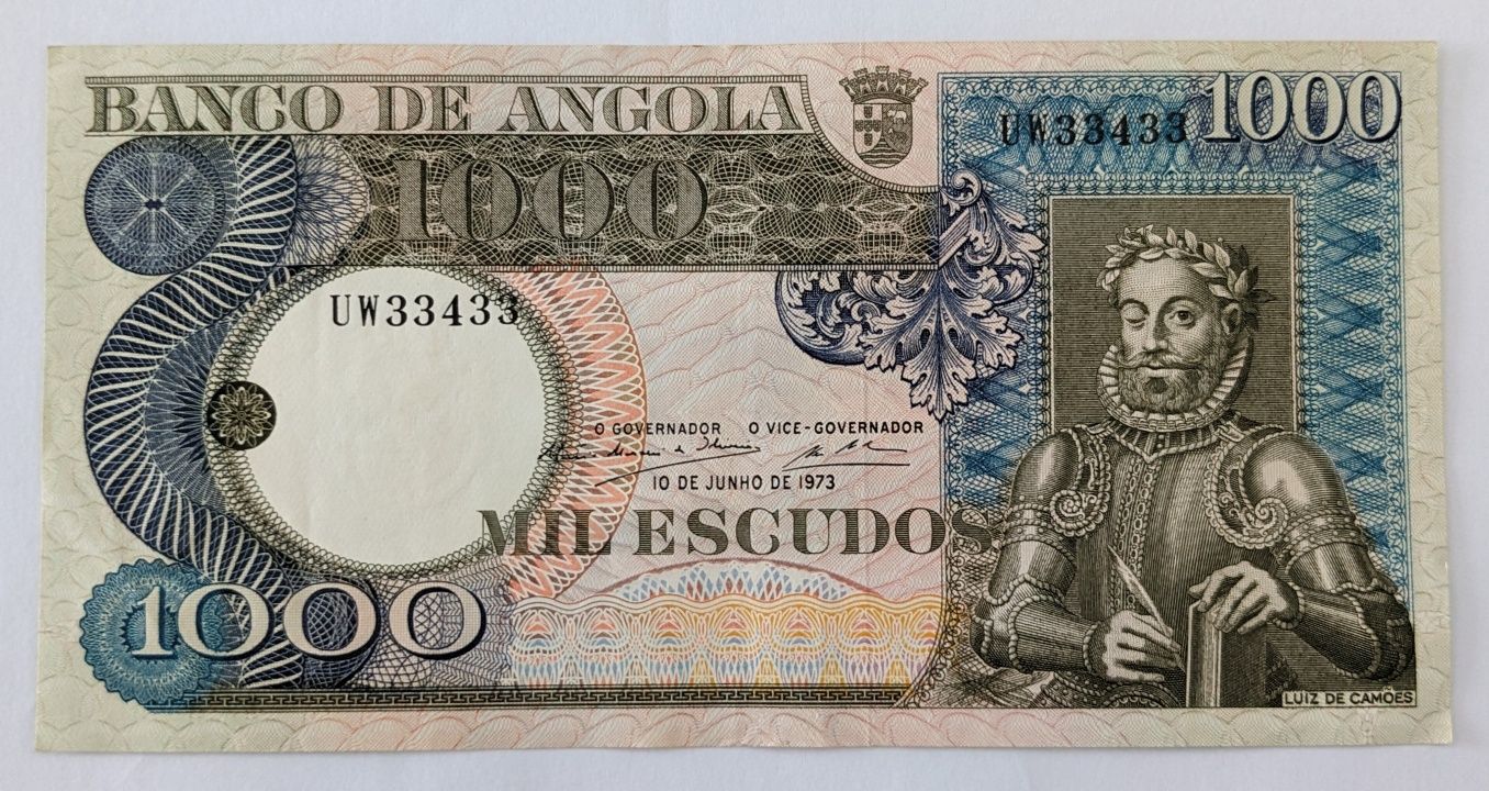 Lote 4 Notas Angola