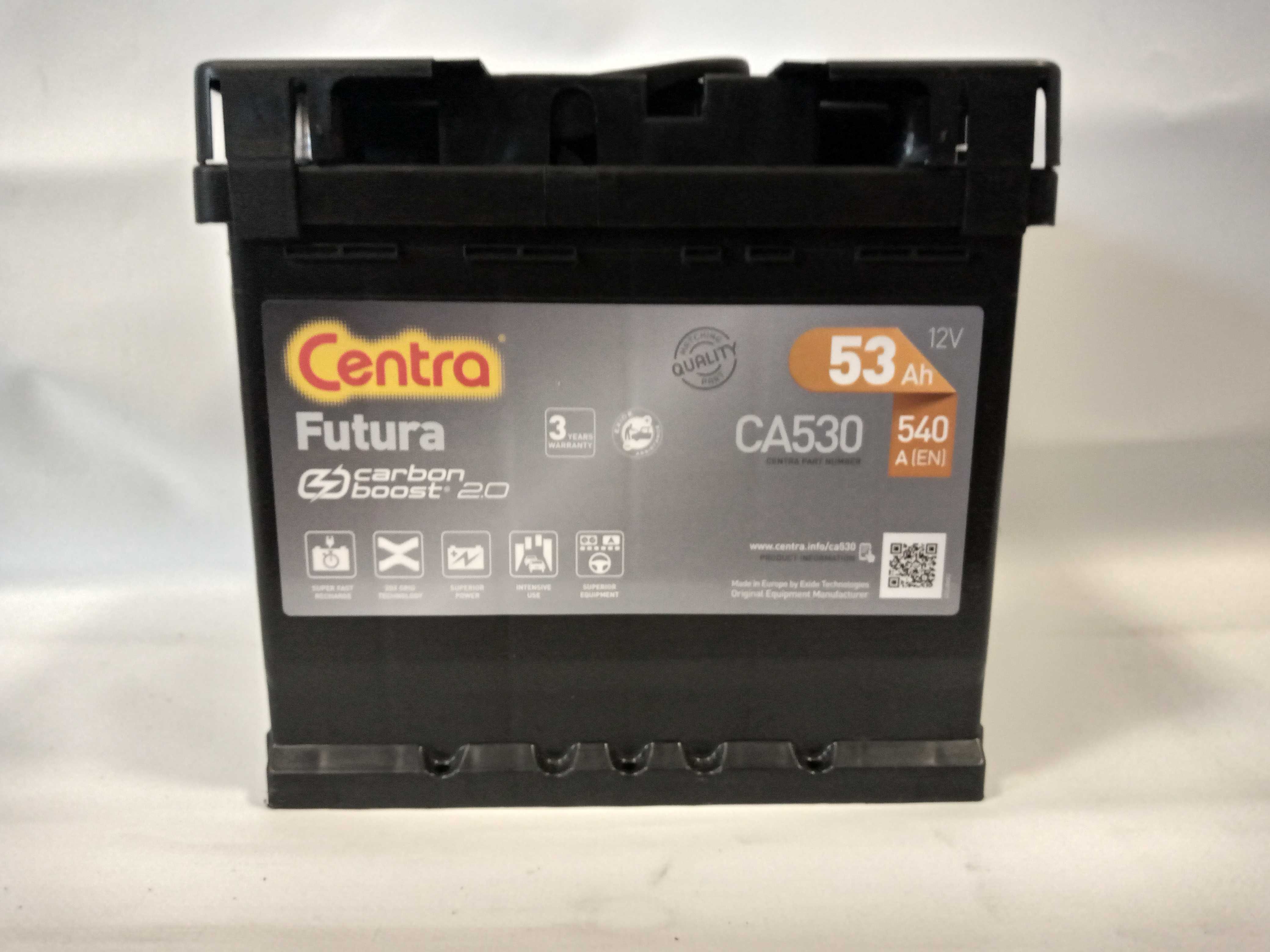 Akumulator  Centra CA530 53Ah 540a 12V 50Ah