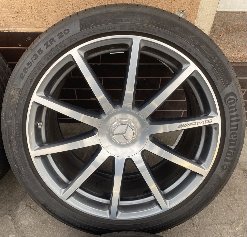 Alufelgi z oponami 255/40 285/35 R20 Mercedes S-Klasa W222 AMG Maybach