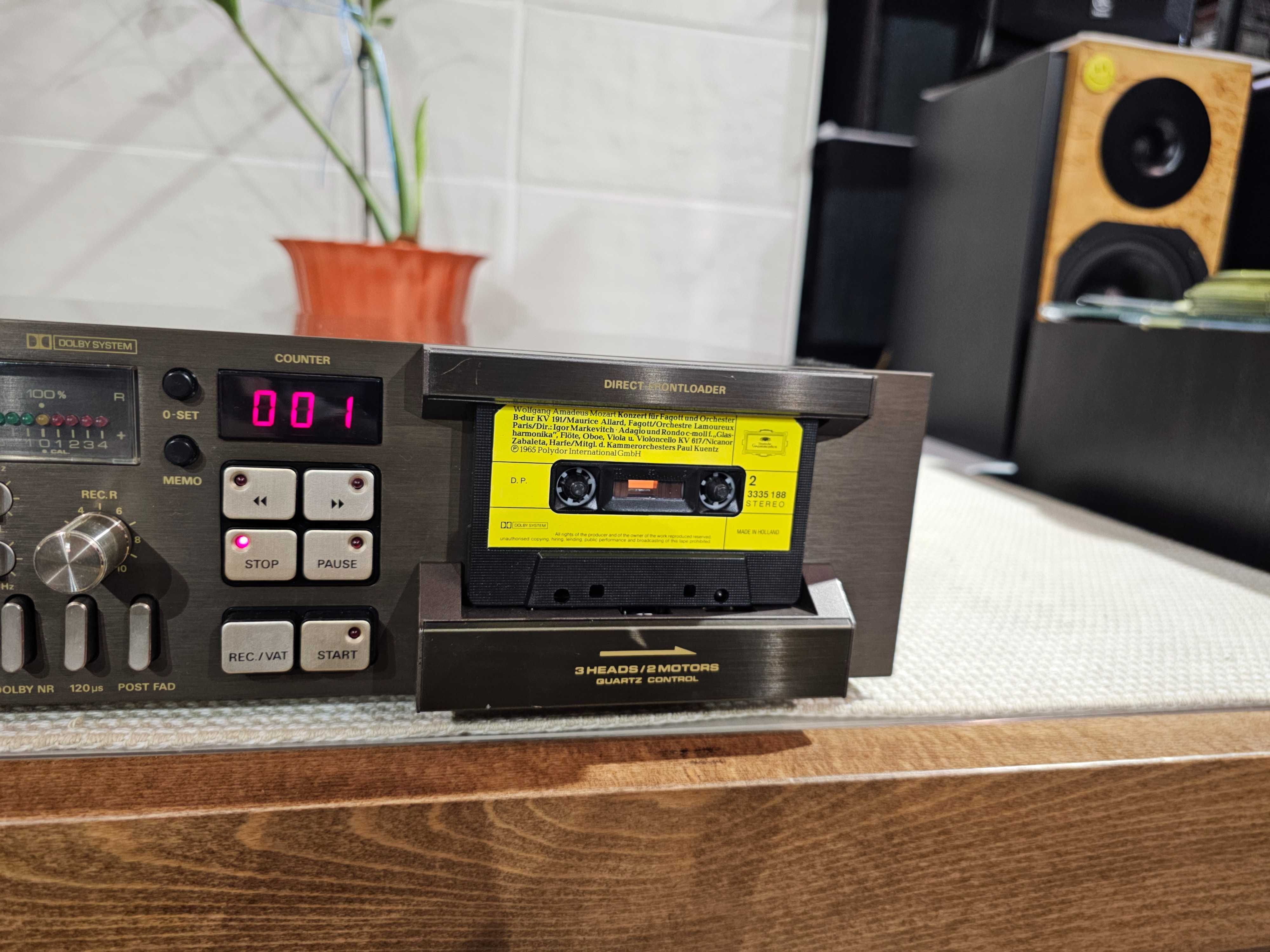 Касетна дека Grundig CF 5500 (3 Head, HQ, Made in Germany)