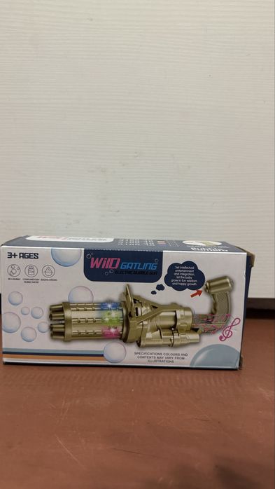 Пистолет для мыльных пузырей