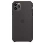 Capa Apple iPhone 11 Pro Max Preta Silicone Original Selada c/ Fatura