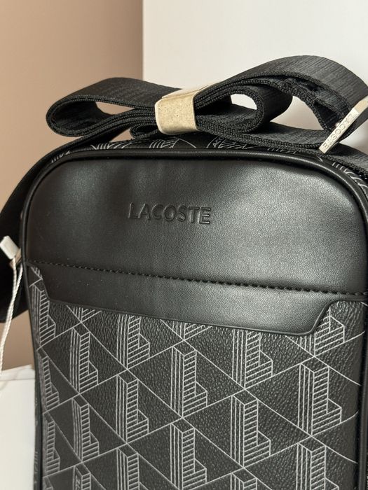 Сумка Lacoste Monogram | Crossbody Bag | мессенджер | лакоста лакосте