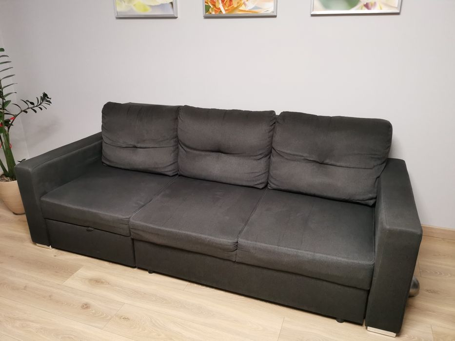 Kanapa rozkładana + fotel