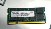 Memória RAM para portátil 2GB DDR2