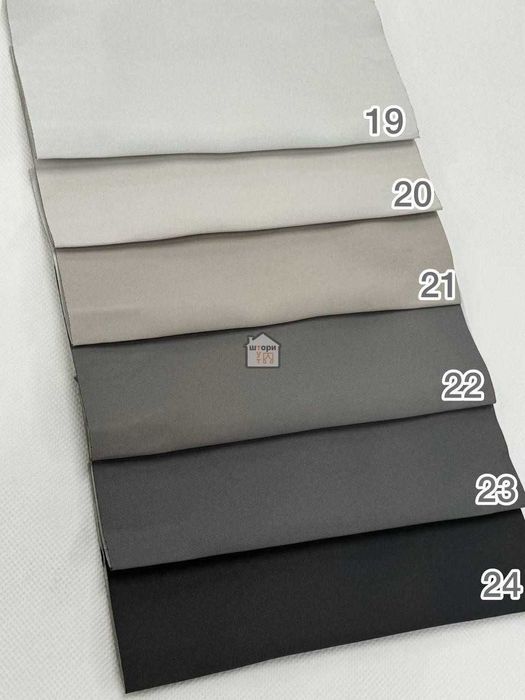 Штори матовий блекаут flat однотонні blackout портьєри