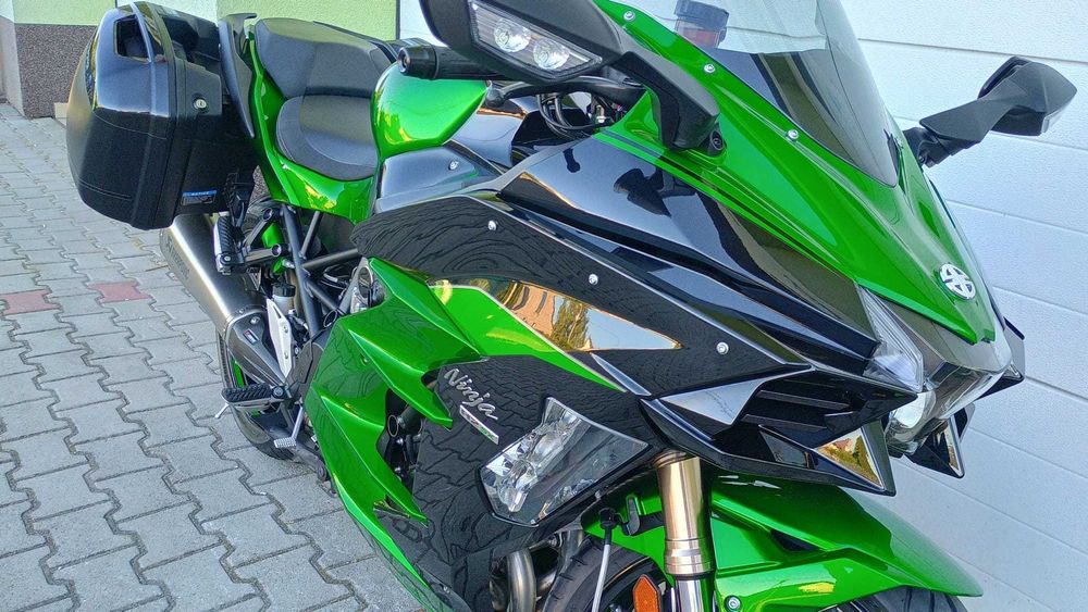 KAWASAKI NINJA H2 SX KUFRY AKRAPOVIĆ hayabusa z1000sx z1000 mt10 s1000