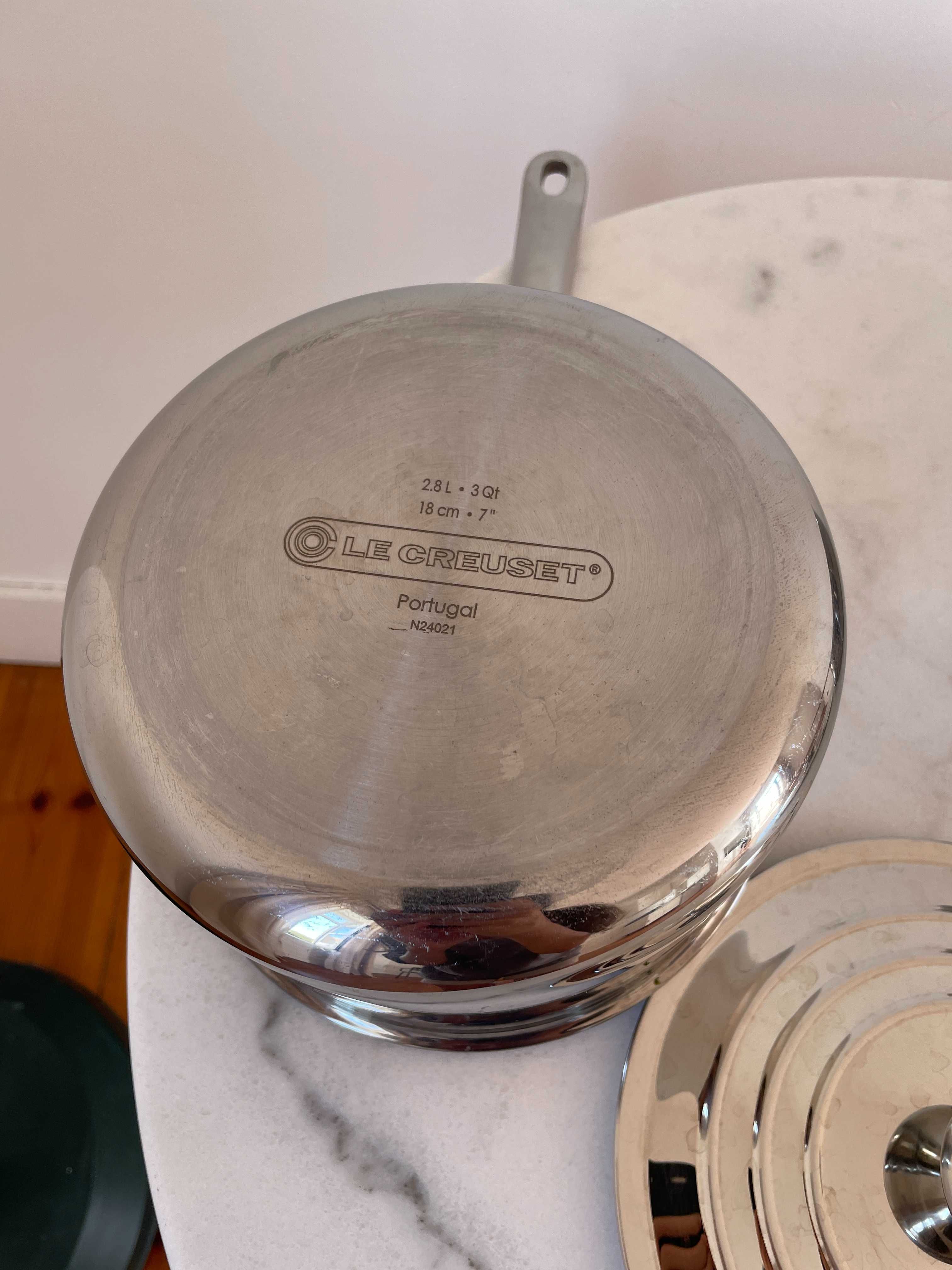 Le Creuset Tacho com tampa de Aço Inoxidável Signature