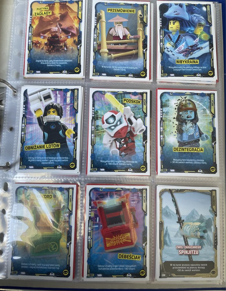 Karty Lego Ninjago Tcg5 Seria 5 75 kart
