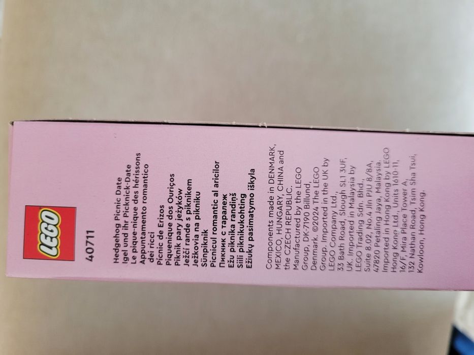Lego 40711- Piquenique dos Ouriços