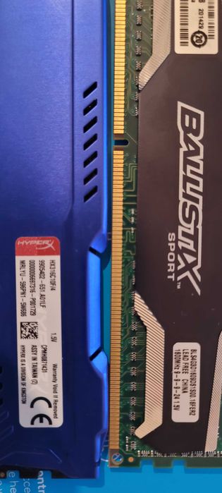 Pamieci DDR 3 Różnych firm 4x4 i 2x4