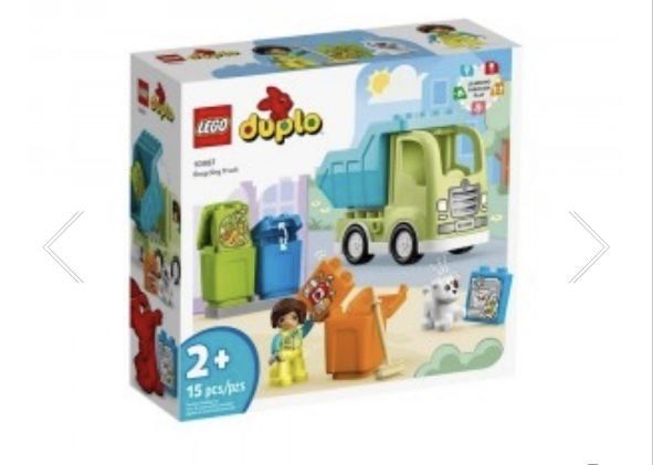 Набір лего дупло, разом з потягом. Все працює