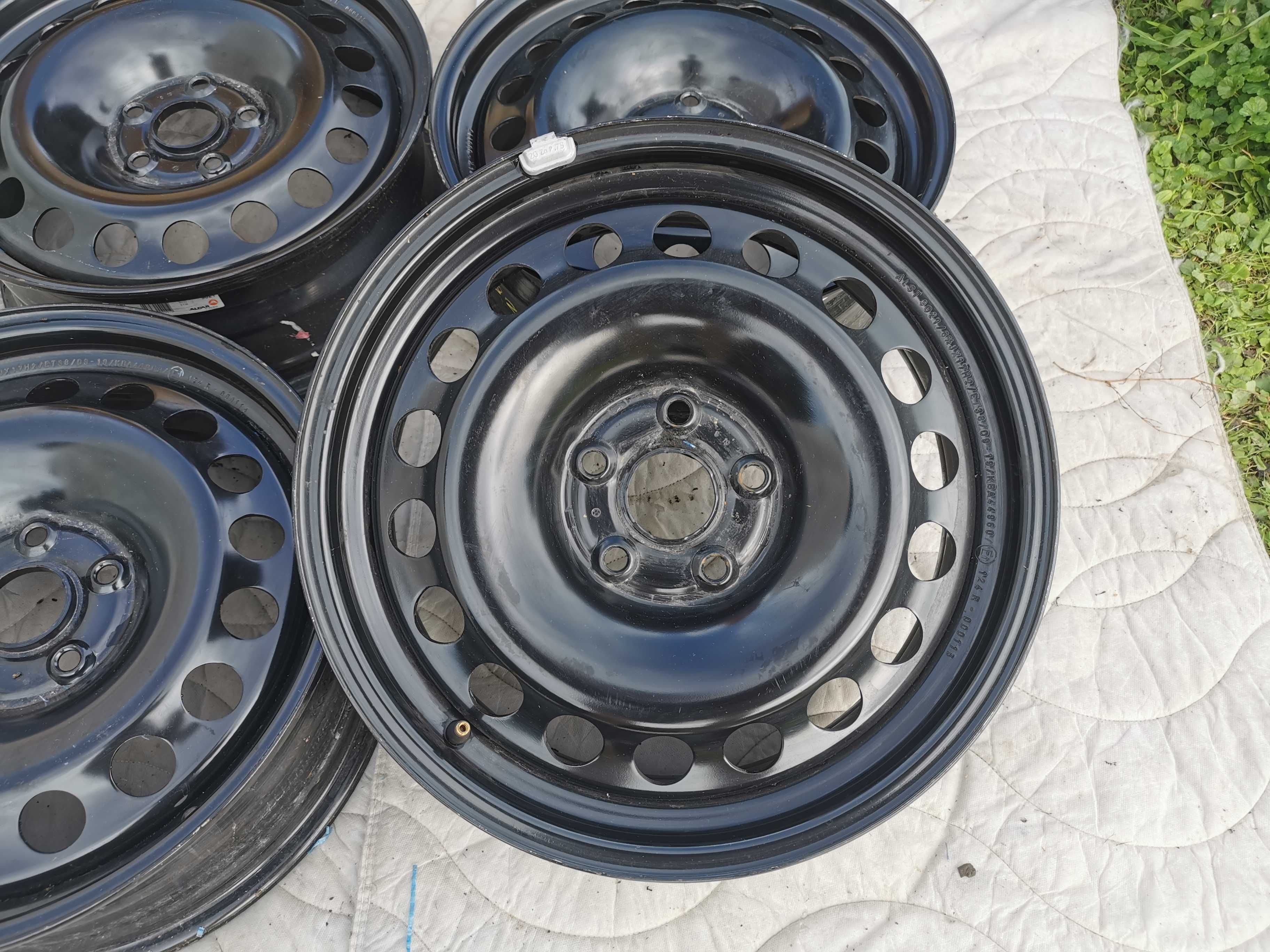 4x felgi stalowe 6,5Jx17 VW Tiguan Skoda Kodiaq Seat Tarraco Audi Q3