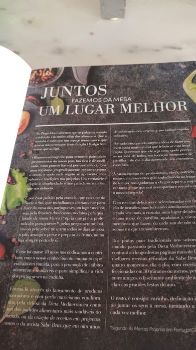 4 livros de Receitas