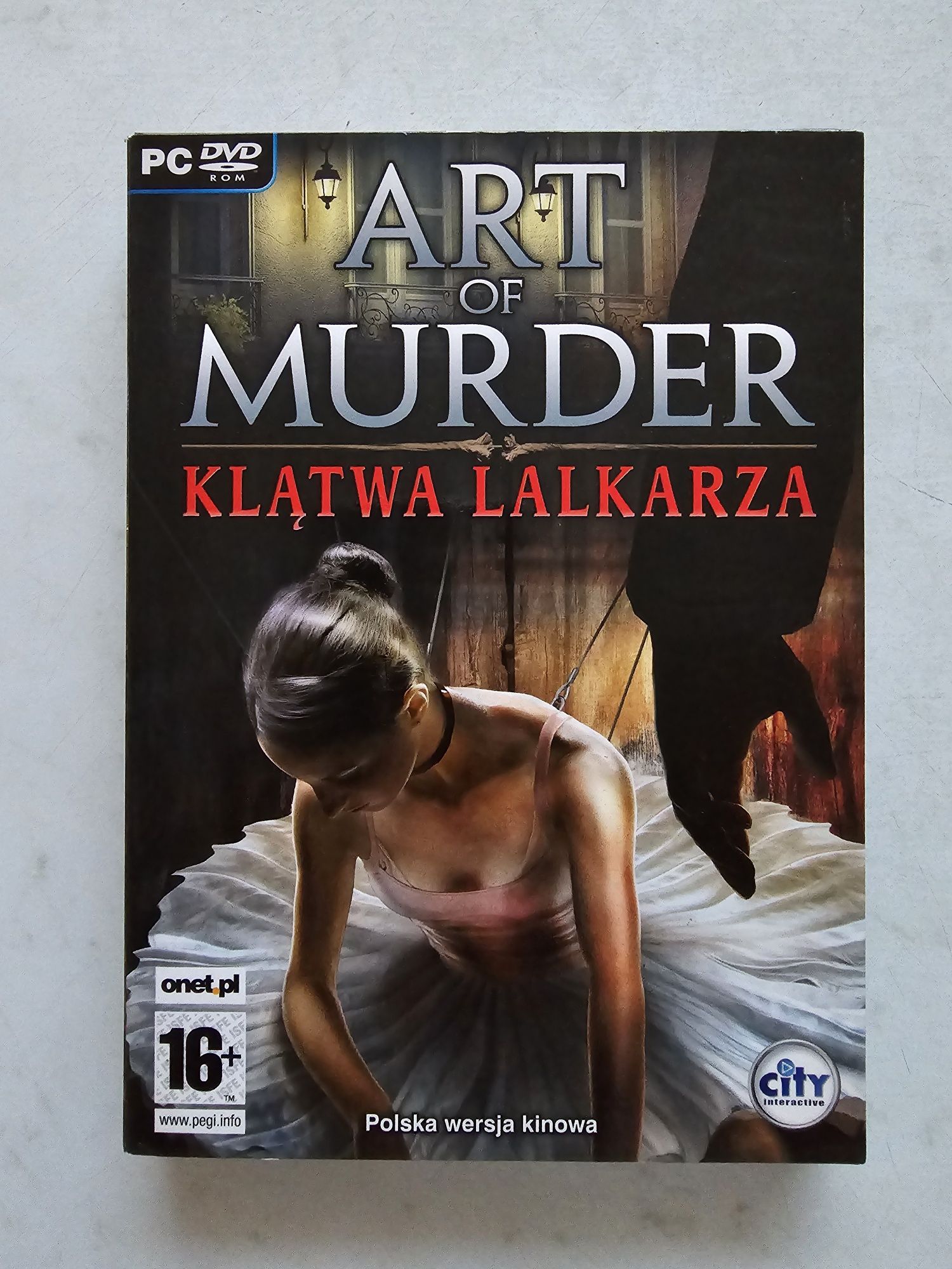 Art of Murder Klątwa Lalkarza PC polska wersja kinowa