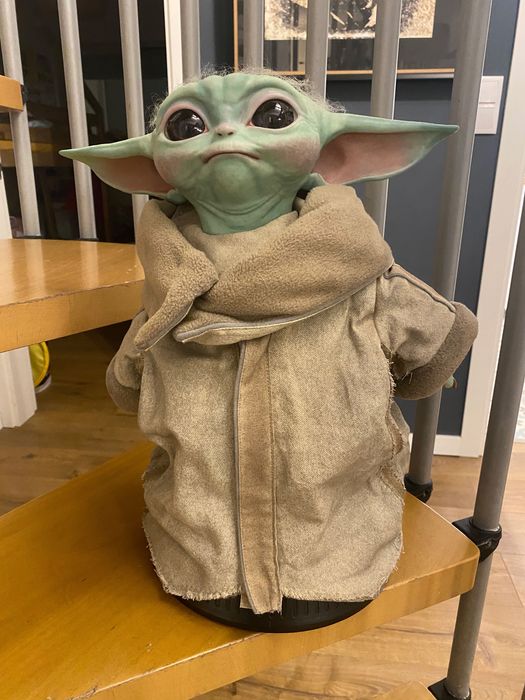 RARO! Action Figure Baby Yoda - versão colecionador - Escala Real