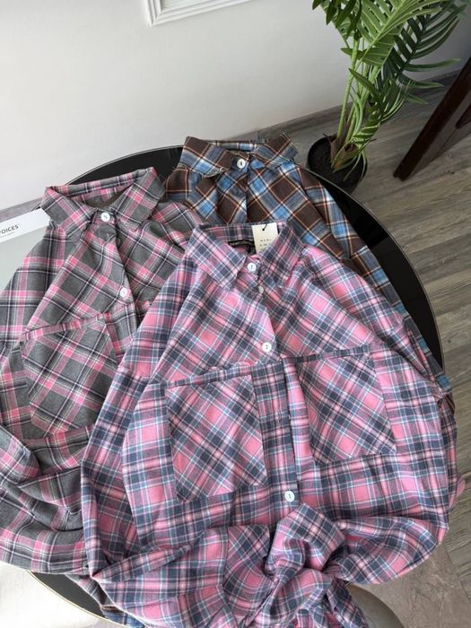 Сорочки в клітинку oversize