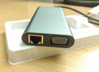 Док станція 11 в 1 з USB-TypeC для ноутбука чи MacBook