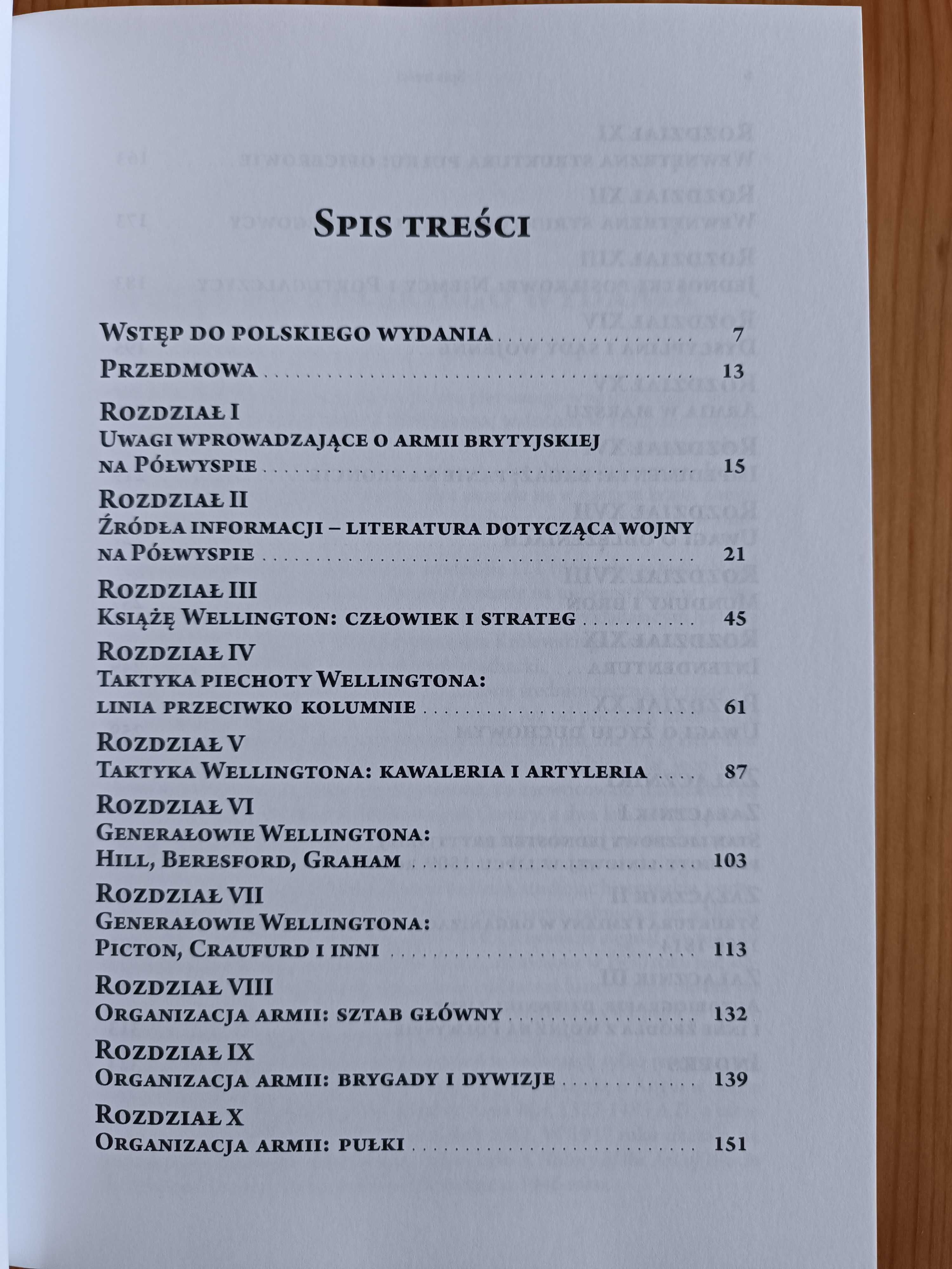 Książka Charles Oman, "Armia Wellington 1809 - 1814"