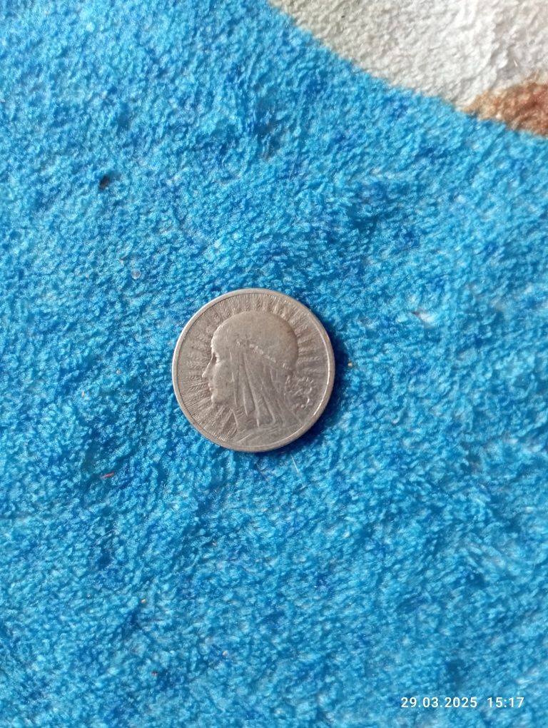 2 zł 1933 głową kobiety