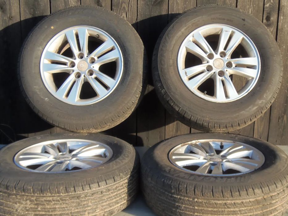 FELGI ALUFELGI 16 KIS SPORTAGE III  Z OPONAMI 5X114,3