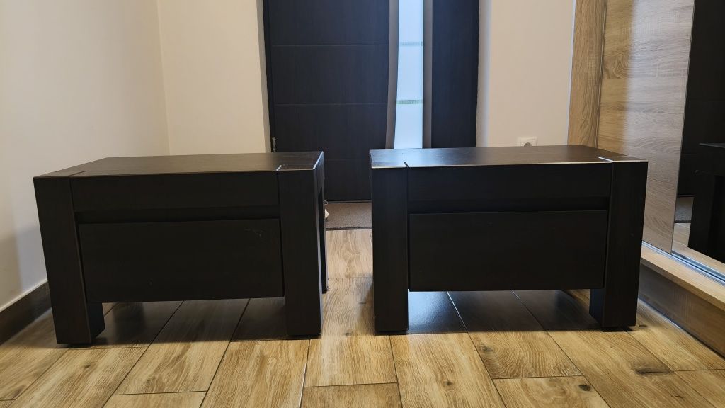 Zestaw mebli brw august  2x  komoda 1x komoda komody szuflady 2x szafk