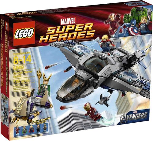 Конструктор LEGO Super Heroes 6869 Quinjet Aerial Battle