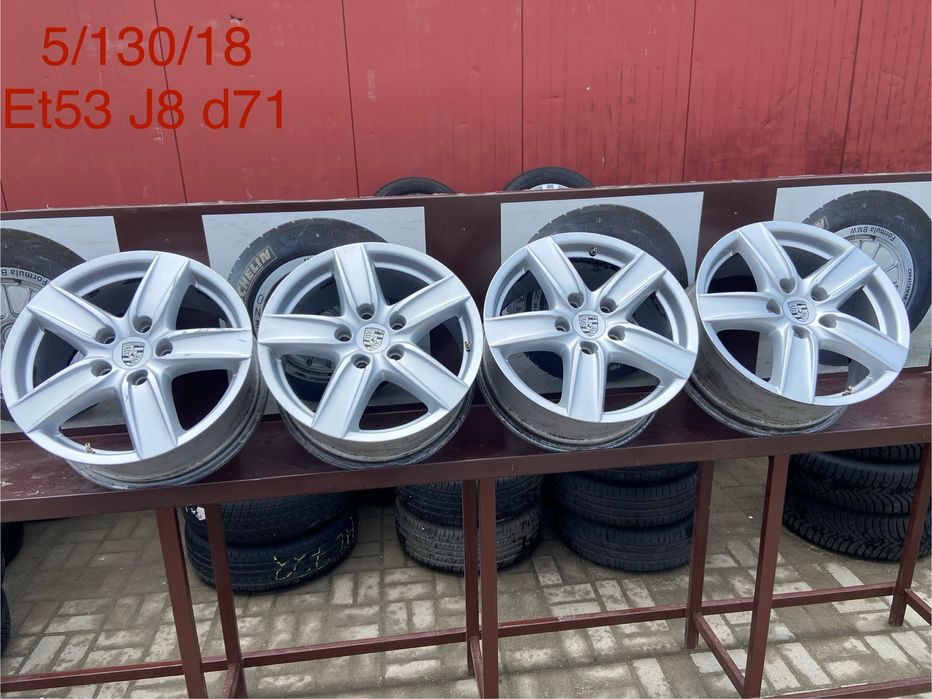 5/130/18 Porshe Cayenne титани диски титанові диски