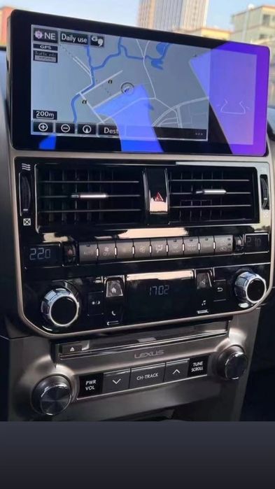 Рестайлинг,мультимедиа,магнитола Lexus GX