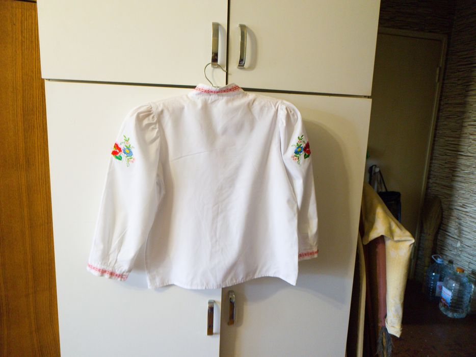 Вишиванка с довгим рукавом.