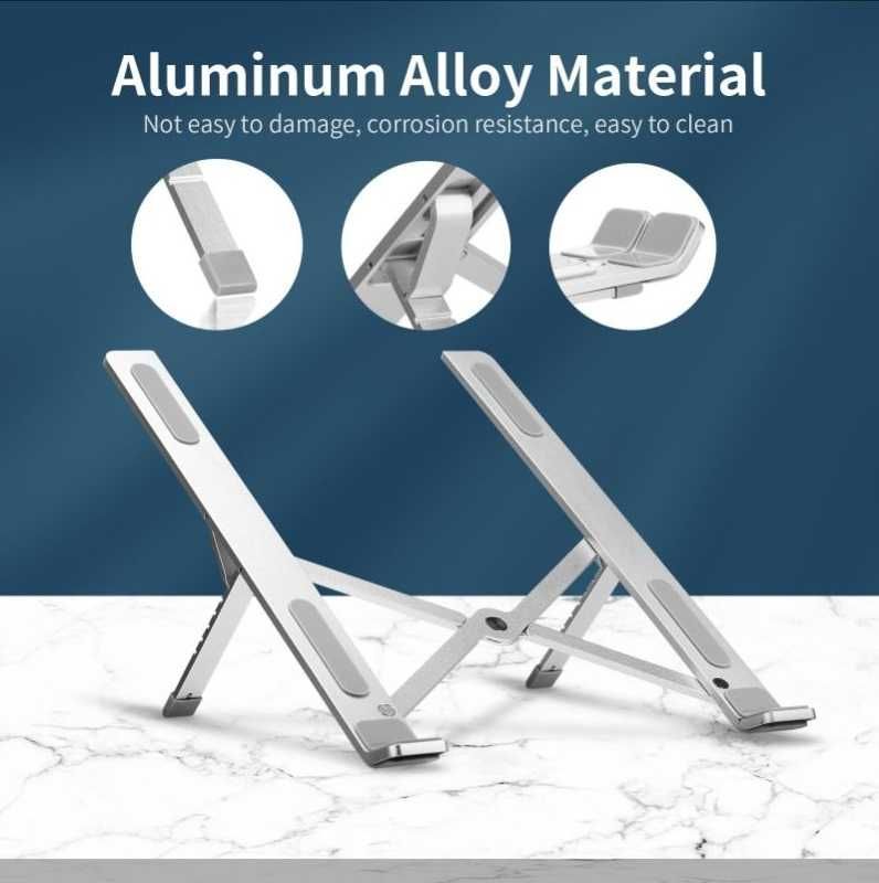 Алюминиевая легкая подставка под ноутбук