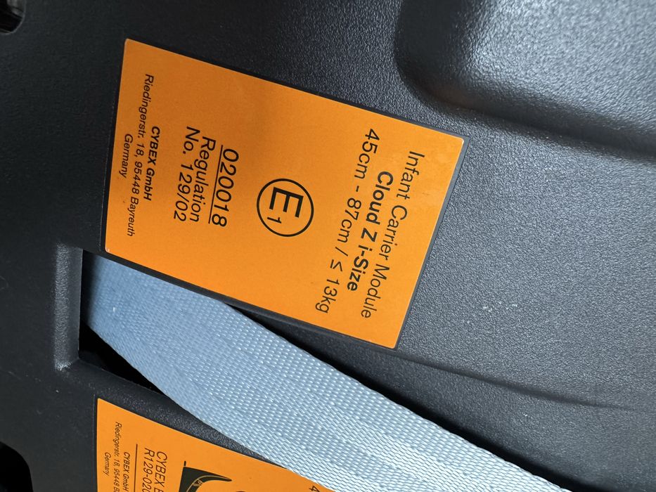 Cybex Cloud Z i size Czerwony fotelik samochodowy