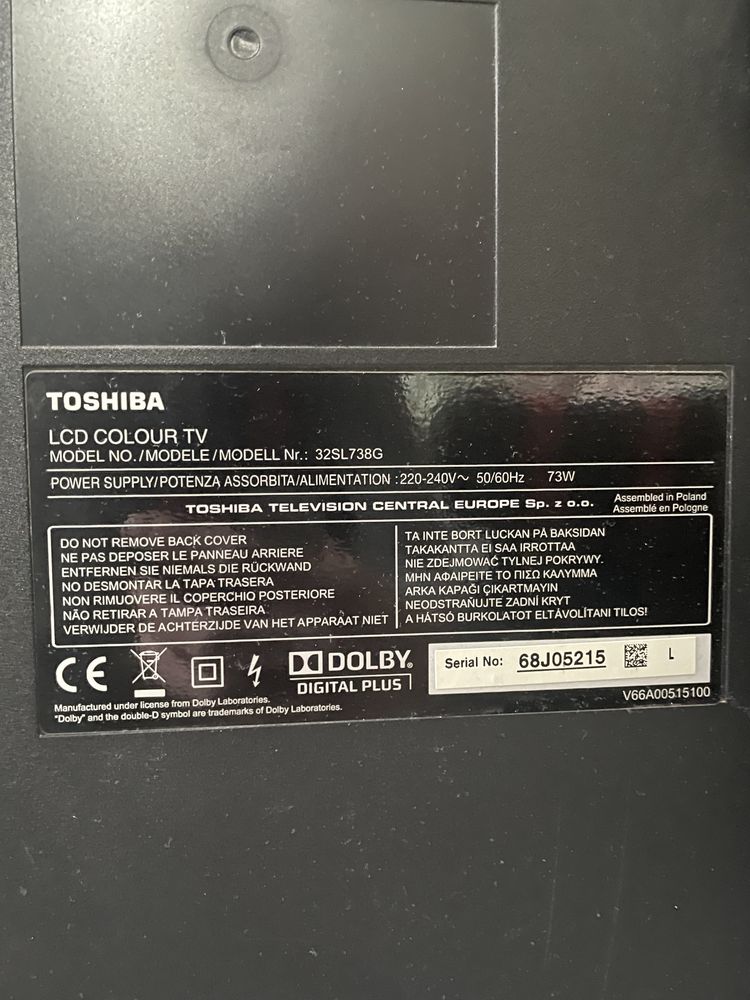 Telewizor Toshiba 32SL738G