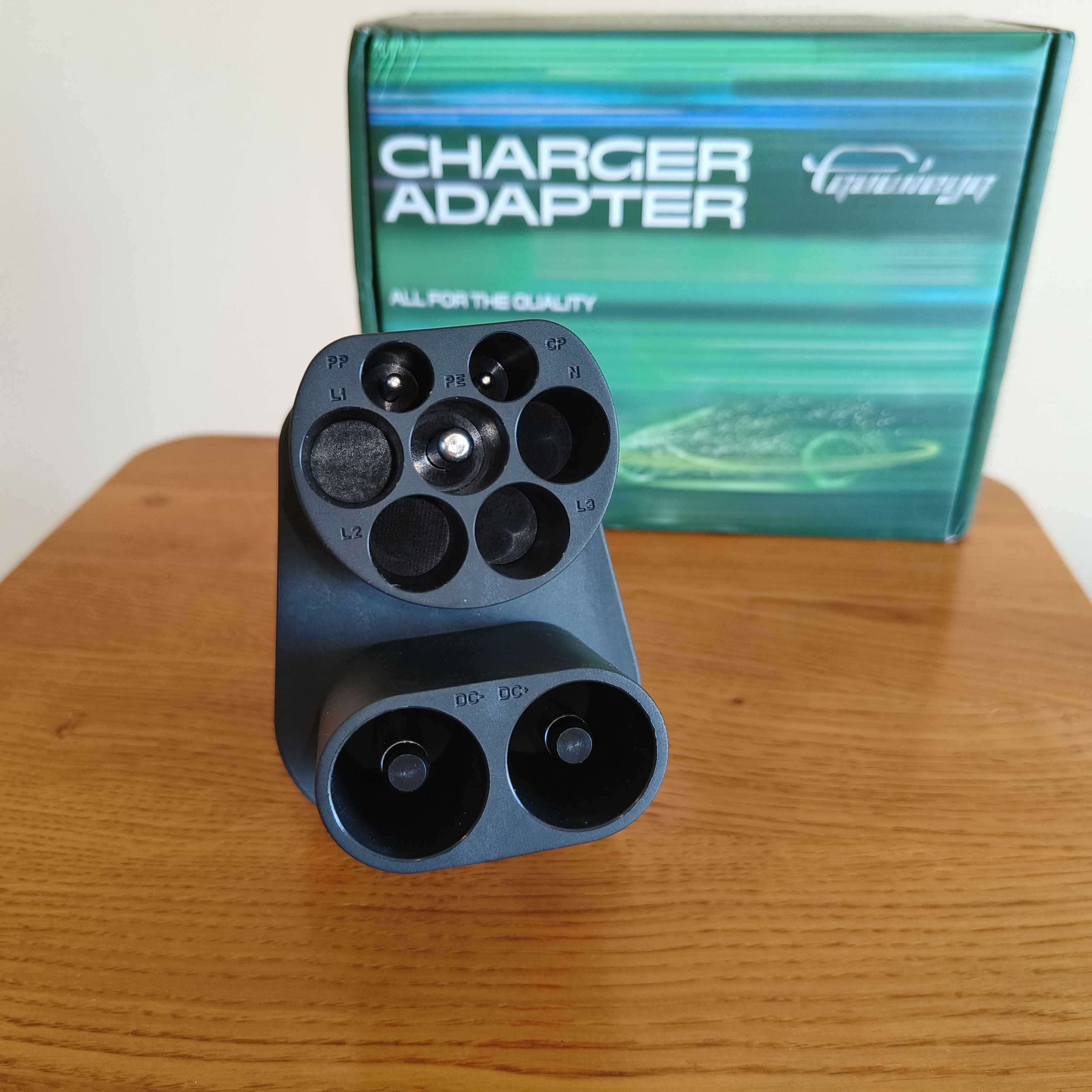 GUWIEYG CCS2 Tesla 300A  NACS DC, AC перехідник, адаптер тесла