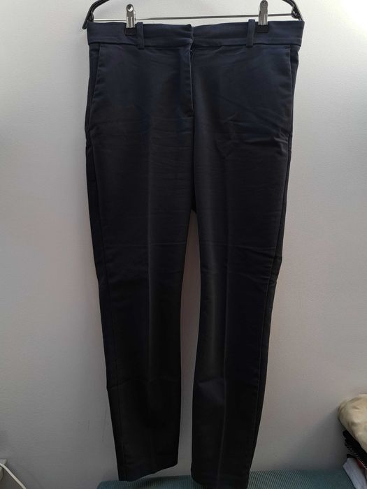 Eleganckie czarne spodnie damskie H&M • rozm. 42 (L)
