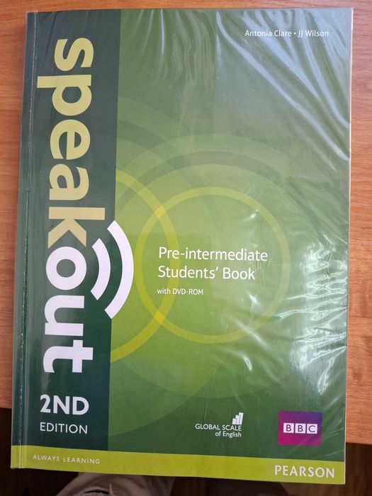 Speakout Pre-Intermediate Student's Book + DVD Antonia Clare