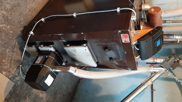 palnik podajnik na pelet automatyczny 20 kW moc 6-8 mm zapalarka 5klas