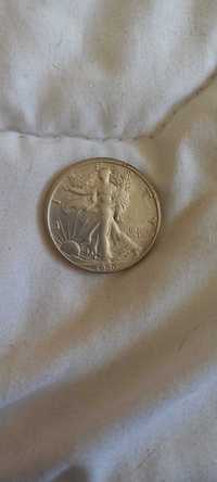 50 центов америка 1920 год серебро