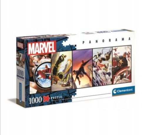 Puzzle 1000el. Panorama Marvel k-39611