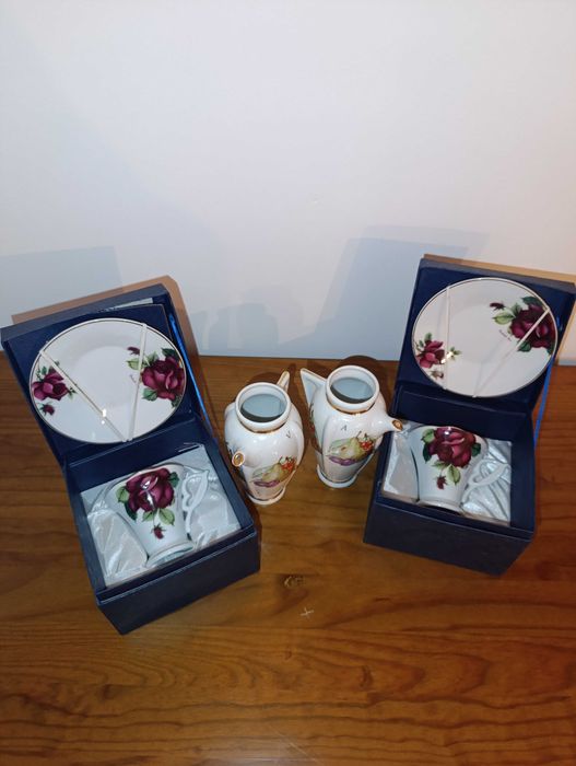 Louça de porcelana